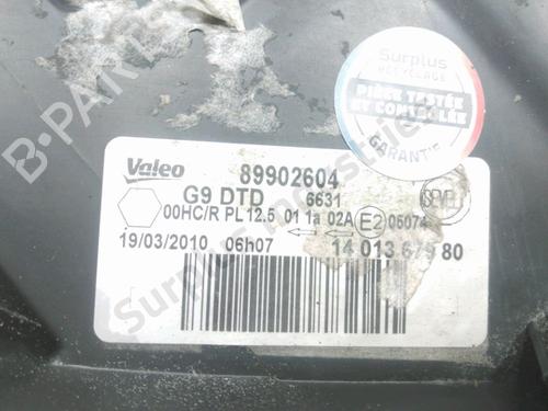 Right headlight CITROËN JUMPY II Van 2.0 HDi 120 | BP33949562C29 - Image 6