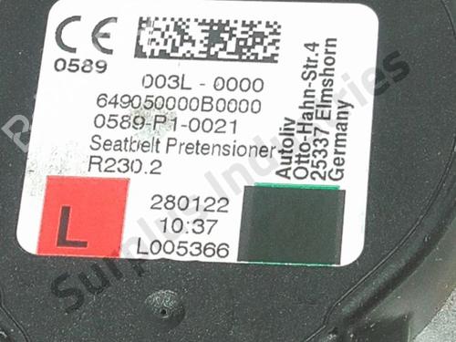 Front left seatbelt VW MULTIVAN T7 (STM, STN) 1.4 eHybrid | BP31954951I26  - Image 5