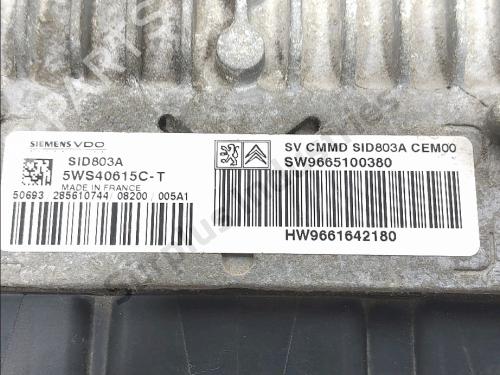 Engine control unit (ECU) CITROËN JUMPY II Van 2.0 HDi 120 | BP40465409M57 - Image 3