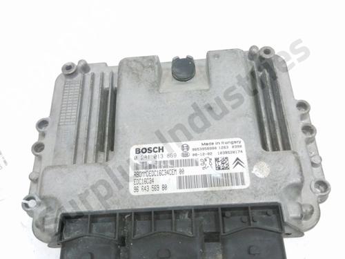 Engine control unit (ECU) CITROËN JUMPY II Van 1.6 HDi 90 16V | BP31954053M57