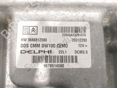 Engine control unit (ECU) CITROËN JUMPY II Van 2.0 HDi 125 | BP31954065M57  - Image 7
