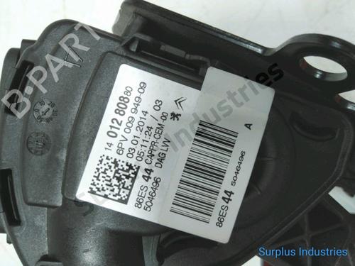 Pedal CITROËN JUMPY II Van 1.6 HDi 90 8V | BP35972739I4 - Image 2