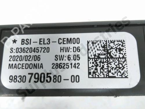 Fuse box PEUGEOT EXPERT Van (V_) 2.0 BlueHDi 150 | BP32461219E1