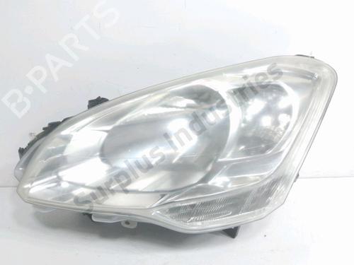 Used Left headlight Left headlight CITROËN BERLINGO Box Body/MPV (B9) 1.6 HDi 90 16V (90 hp) 34001375 34001375