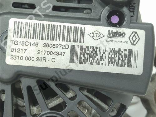 Alternator RENAULT KANGOO Express (FW0/1_) 1.5 dCi 75 (FW07, FW10, FW04) | BP38082092M7 - Image 5