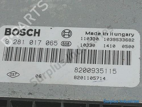 Engine control unit (ECU) RENAULT TRAFIC II Van (FL) 2.0 dCi 115 (FL01, FL0U, FL00, FL0H, FL0M) | BP31954067M57