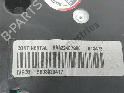 Instrument cluster IVECO DAILY VI Van 33S14, 35S14, 35C14, 42S14 | BP38082145C47 - Image 5