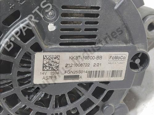Alternator FORD TRANSIT CUSTOM V362 Van (FY, FZ) 2.0 EcoBlue | BP34458609M7 - Image 4