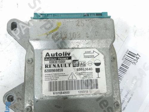 Used ECU airbags ECU airbags RENAULT TRAFIC II Bus (JL) 2.0 dCi 90 (JL00, JL01, JL0H, JL0M, JL0P, JL0S) (90 hp) 33421493 33421493