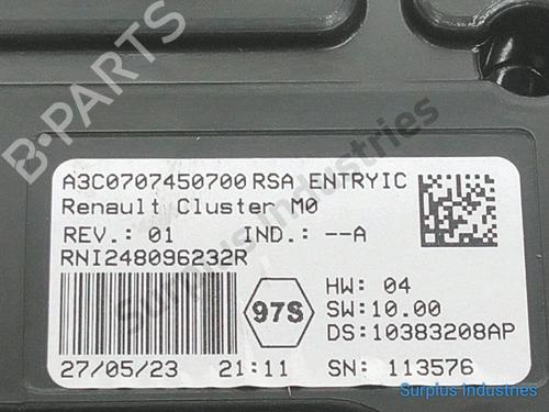 Instrument cluster RENAULT MASTER III Van (FV) 2.3 dCi 150 FWD (FV0F, FV03, FV09) | BP31954832C47 - Image 7