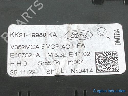 Climate control FORD TRANSIT V363 Platform/Chassis (FED, FFD) 2.0 EcoBlue RWD | BP31954788I5 - Image 5