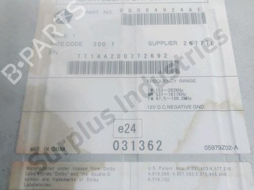 Autoradio DODGE NITRO 2.8 CRD 4WD (177 hp) 31954899