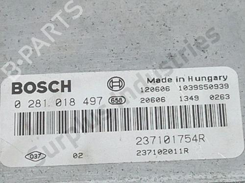 Engine control unit (ECU) RENAULT TRAFIC II Van (FL) 2.0 dCi 115 (FL01, FL0U, FL00, FL0H, FL0M) | BP31954063M57