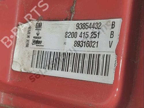 Right taillight RENAULT TRAFIC II Van (FL) 2.0 dCi 90 (FL0H, FL00, FL01, FL0M, FL0P, FL0S) | BP36288998C35 - Image 4