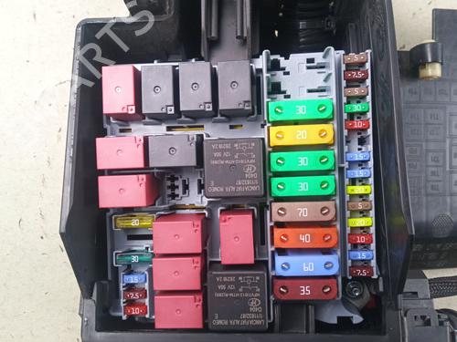 Fuse box FIAT 500 (312_) 1.2 (312AXA1A) | BP39131700E1 - Image 3