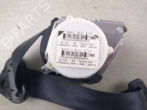 Used Rear right seatbelt Rear right seatbelt FIAT 500 (312_) 1.2 (312AXA1A) (69 hp) 39130668 39130668