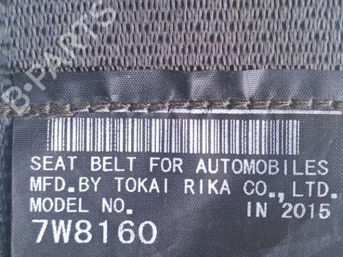 Rear left seatbelt LEXUS NX (_Z1_) 300h AWD (AYZ15, AYZ15_, AYZ15R) | BP39130774I29 - Image 2