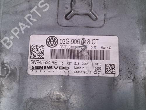 Engine control unit (ECU) VW GOLF V (1K1) 1.9 TDI | BP39123108M57 - Image 2