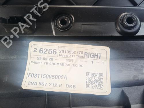 Rear right panel VW T-ROC (A11, D11) 1.0 TSI | BP38693508C61 - Image 3