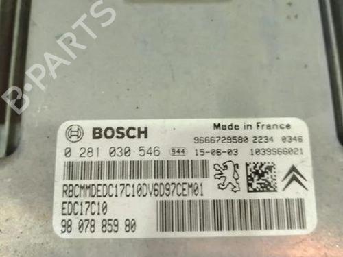 Engine control unit (ECU) CITROËN BERLINGO Box Body/MPV (B9) 1.6 HDi 75 | BP39121916M57 - Image 2