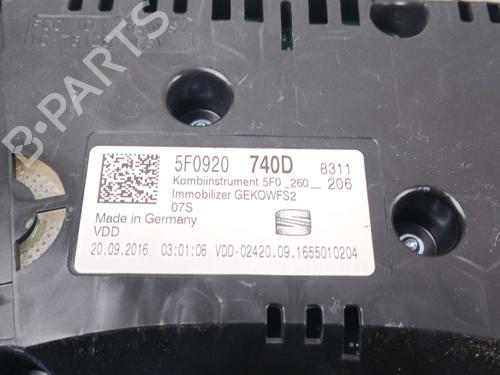 Instrument cluster SEAT ATECA (KH7, KHP) 1.0 TSI | BP39124621C47 - Image 4
