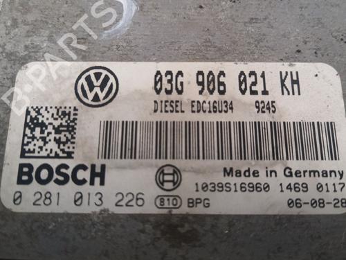 Engine control unit (ECU) VW GOLF PLUS V (5M1, 521) 1.6 TDI | BP39123113M57 - Image 2