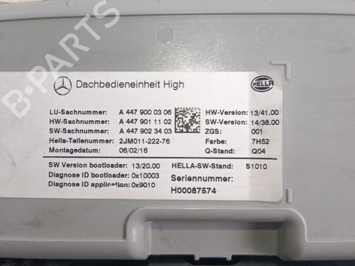 Kabinelys Kabinelys MERCEDES-BENZ VITO Tourer (W447) 116 CDI / 116 BlueTEC (447.701, 447.703, 447.705) (163 hp) 39636674 39636674