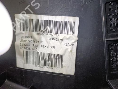 Front right panel PEUGEOT 208 I (CA_, CC_) 1.4 HDi | BP38698385C59 - Image 3