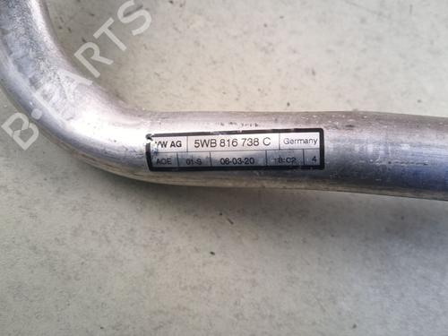AC pipe VW T-ROC (A11, D11) 1.0 TSI | BP39124113M126 - Image 3