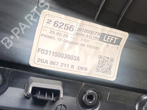 Bageste venstre beklædning VW T-ROC (A11, D11) 1.0 TSI | BP38693507C60 - Image 3