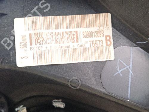 Front right panel RENAULT MEGANE IV Hatchback (B9A/M/N_) 1.5 Blue dCi 115 (B9A6) | BP38700328C59 - Image 3