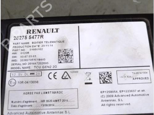 Electronic module RENAULT TWINGO III (BCM_, BCA_) 0.9 TCe 90 (BCM9, BCM2) | BP38695090M83 - Image 2