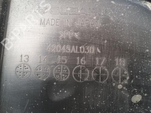 Underbody protection SUBARU OUTBACK (BS) 2.0 D AWD (BSD) | BP38693670M92 - Image 3