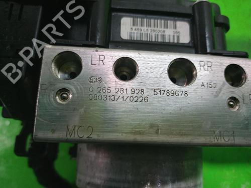 ABS pump FIAT BRAVO II (198_) 1.9 D Multijet (198AXB1A) | BP31552274M43 