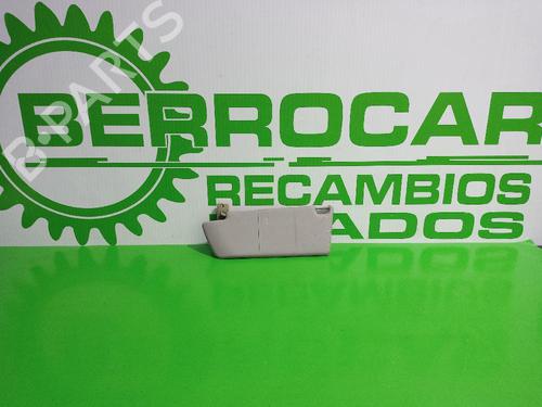 Used Left sun visor Left sun visor OPEL ZAFIRA / ZAFIRA FAMILY B (A05) 1.9 CDTI (M75) (100 hp) 31543062 31543062