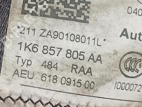 Rear left seatbelt VW GOLF VI Variant (AJ5) 1.6 TDI | BP33747165I29  - Image 6