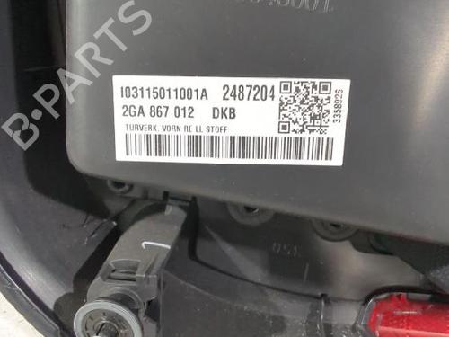 Høyre frontpanel VW T-ROC (A11, D11) 1.6 TDI | BP32462164C59