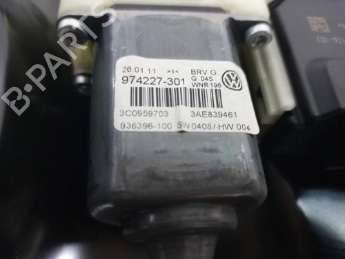 Rear left window mechanism VW PASSAT B7 (362) 1.6 TDI | BP31557323C24 