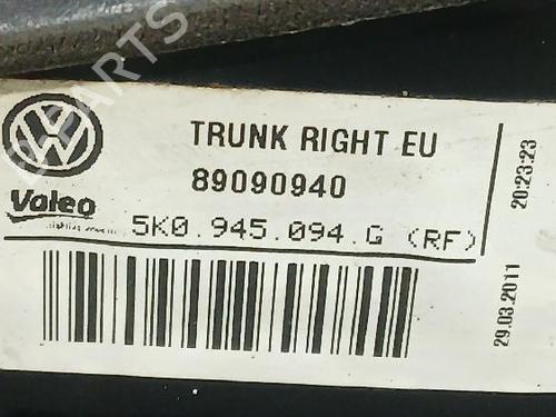 Right tailgate light VW GOLF VI Variant (AJ5) 1.6 TDI | BP33536095C80  - Image 7