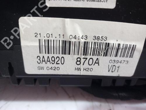 Instrument cluster VW PASSAT B7 (362) 1.6 TDI | BP31557453C47 - Image 3