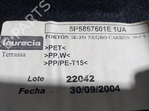 Boot lining SEAT TOLEDO III (5P2) 2.0 TDI 16V | BP31557908I3