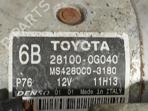 Starter TOYOTA COROLLA Verso (ZER_, ZZE12_, R1_) 2.2 D-4D (AUR10_, AUR10R) | BP31563736M8 