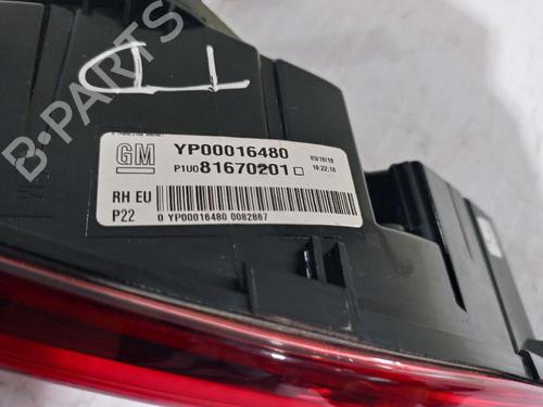 Right tailgate light OPEL GRANDLAND X Van 1.2 (75) | BP31559626C80 - Image 2