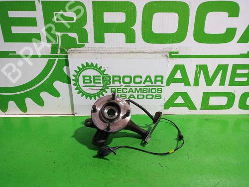 Used Left front steering knuckle FORD FIESTA V (JH_, JD_) 1.4 TDCi (68 hp) 31552983