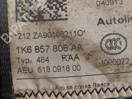 Rear right seatbelt VW GOLF VI Variant (AJ5) 1.6 TDI | BP33747164I28  - Image 6