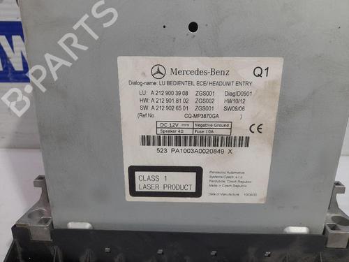 Radio MERCEDES-BENZ E-CLASS (W212) E 220 CDI / BlueTEC (212.001, 212.002) | BP31541988E6 - Image 2