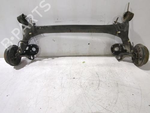Used Rear axle Rear axle VW POLO IV Saloon (9N2, 9N4) 1.9 TDI (101 hp) 32466075 32466075