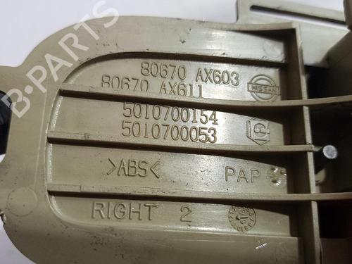 Front right interior door handle NISSAN MICRA III (K12) 1.2 LPG | BP31558546I14