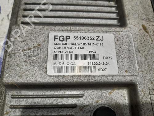 Engine control unit (ECU) OPEL CORSA C Hatchback Van (X01) 1.3 CDTI 16V (F08, W5L) | BP31570669M57 