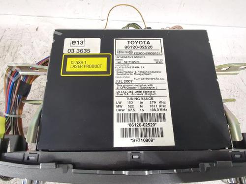 Radio TOYOTA AURIS (_E15_) 1.6 (ZRE151_, ZRE151R) | BP31566777E6